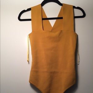 LF straight neck bodysuit NWT
